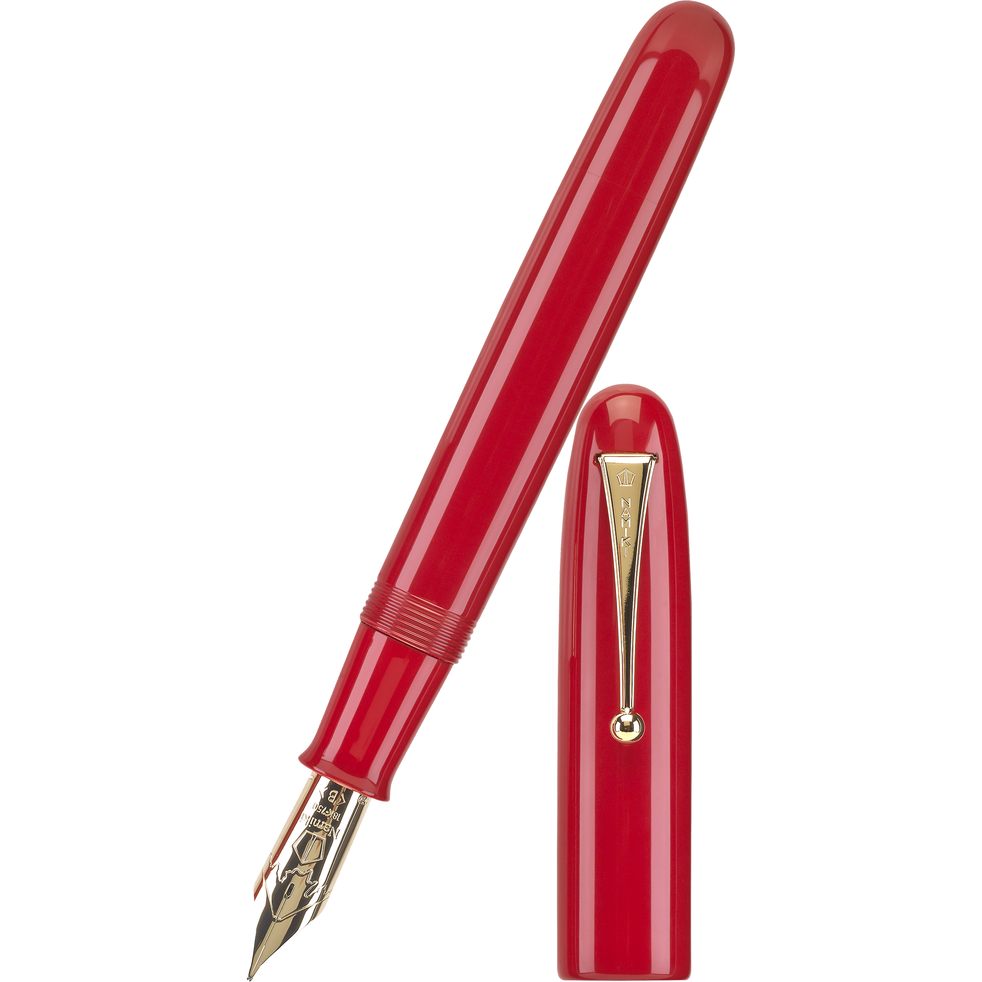 Namiki Emperor Fountain Pen - Urushi Vermillion-Pen Boutique Ltd