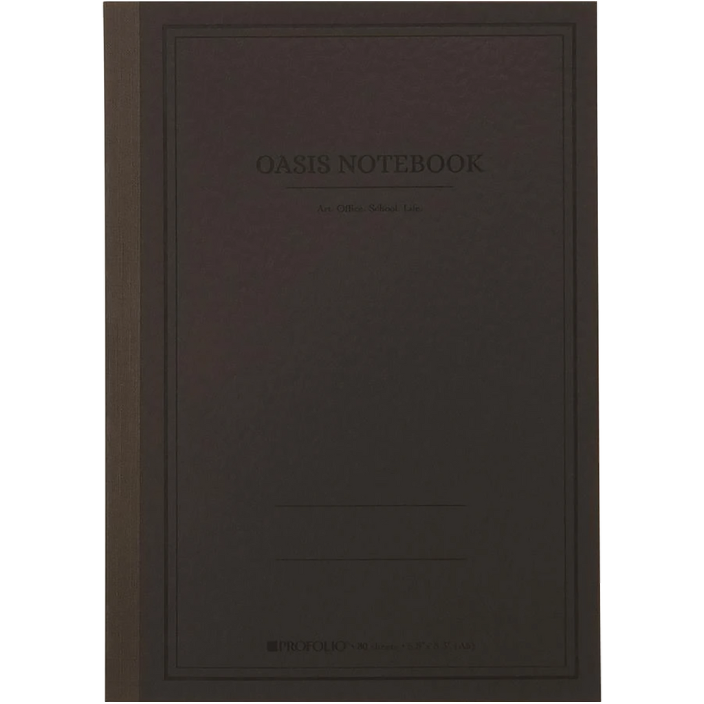Oasis Notebook - Charocal - Medium-Pen Boutique Ltd