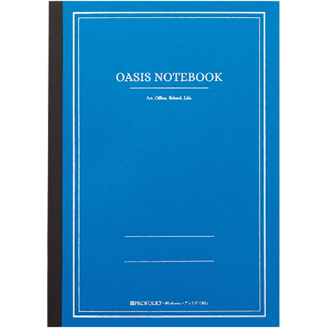 Oasis Notebook - Sky Blue - Large-Pen Boutique Ltd
