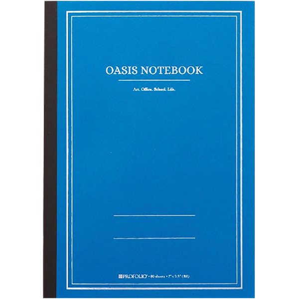 Oasis Notebook - Sky Blue - Large-Pen Boutique Ltd