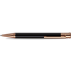 Otto Hutt Design 4 Ballpoint Pen - Black - Rose Gold Trim-Pen Boutique Ltd