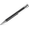 Otto Hutt Design 4 Ballpoint Pen - Black Wave - Platinum Trim-Pen Boutique Ltd