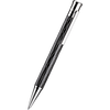 Otto Hutt Design 4 Ballpoint Pen - Black Wave - Platinum Trim-Pen Boutique Ltd