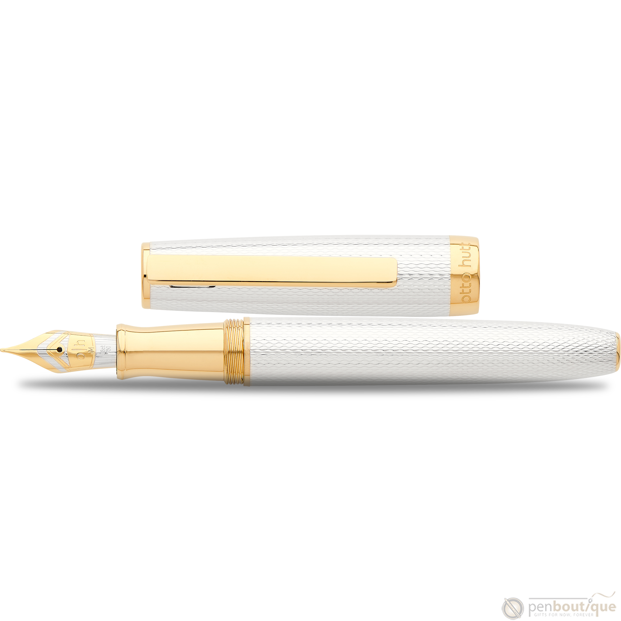 Otto Hutt Design 7 Fountain Pen - Gold Trim (US Exclusive)-Pen Boutique Ltd