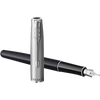 Parker Sonnet Fountain Pen - Black - Chrome Trim-Pen Boutique Ltd