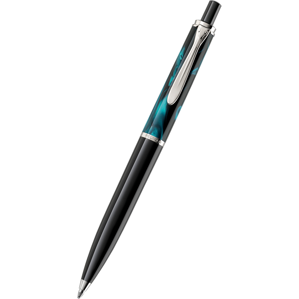 Pelikan Classic Ballpoint Pen - K205 Petrol-Marbled (Special Edition)-Pen Boutique Ltd