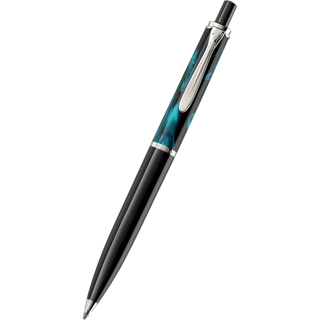 Pelikan Classic Ballpoint Pen - K205 Petrol-Marbled (Special Edition)-Pen Boutique Ltd