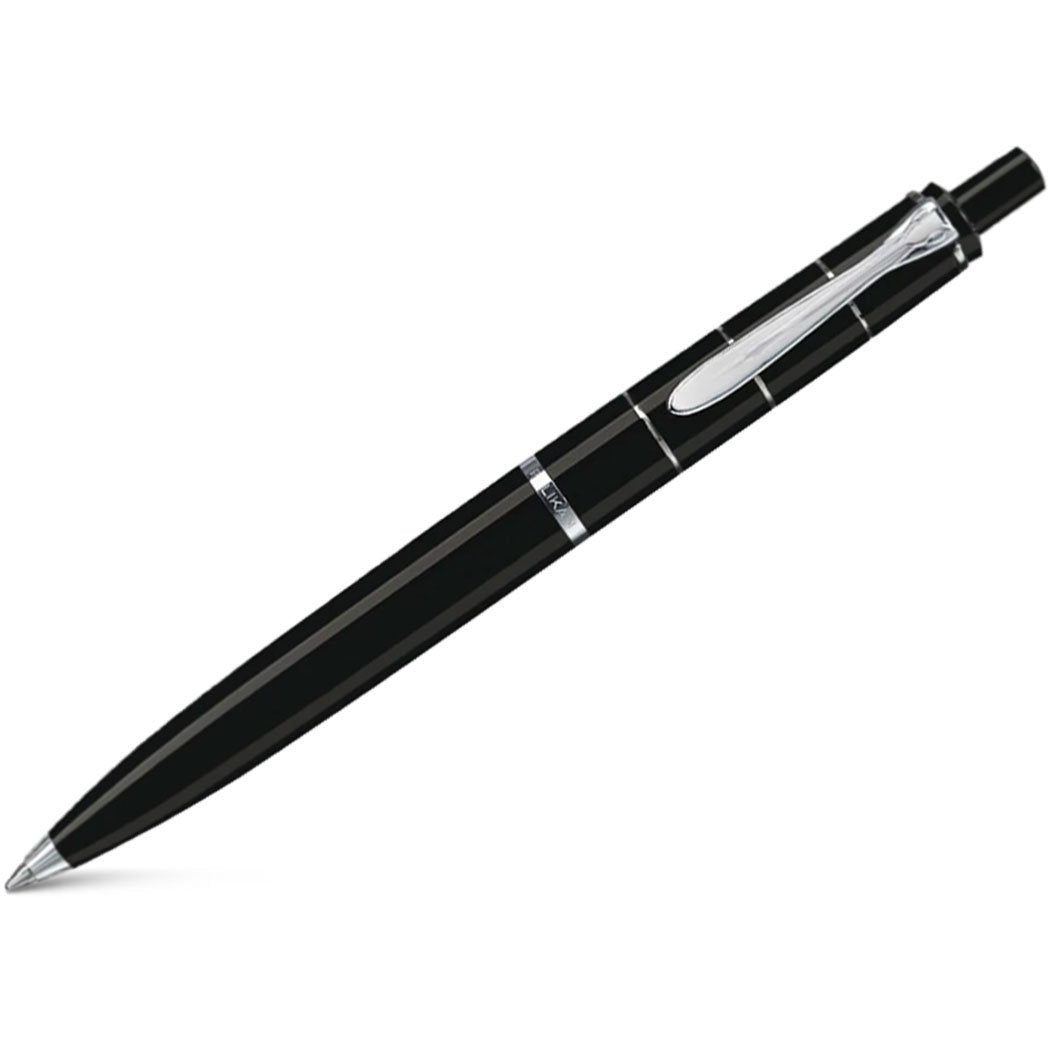 Pelikan Souveran Ballpoint Pen - K215 Black/Rings-Pen Boutique Ltd
