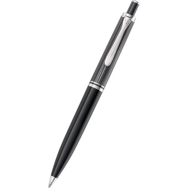 Pelikan Souveran Ballpoint Pen - K405 Stresemann Anthracite Stripes-Pen Boutique Ltd