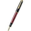 Pelikan Souveran Fountain Pen - M400 Black/Red-Pen Boutique Ltd