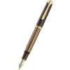 Pelikan Souveran Fountain Pen - M800 Warm Brown & Black Stripe (Special Edition)-Pen Boutique Ltd