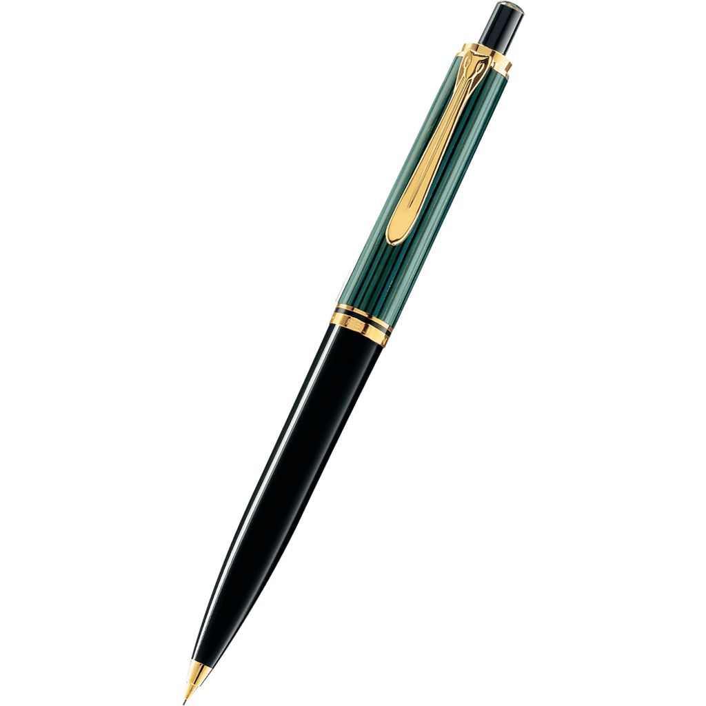 Pelikan Souveran Pencil - D400 Black/Green-Pen Boutique Ltd