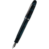 Penlux Masterpiece Grande Fountain Pen - Blue Swirl-Pen Boutique Ltd