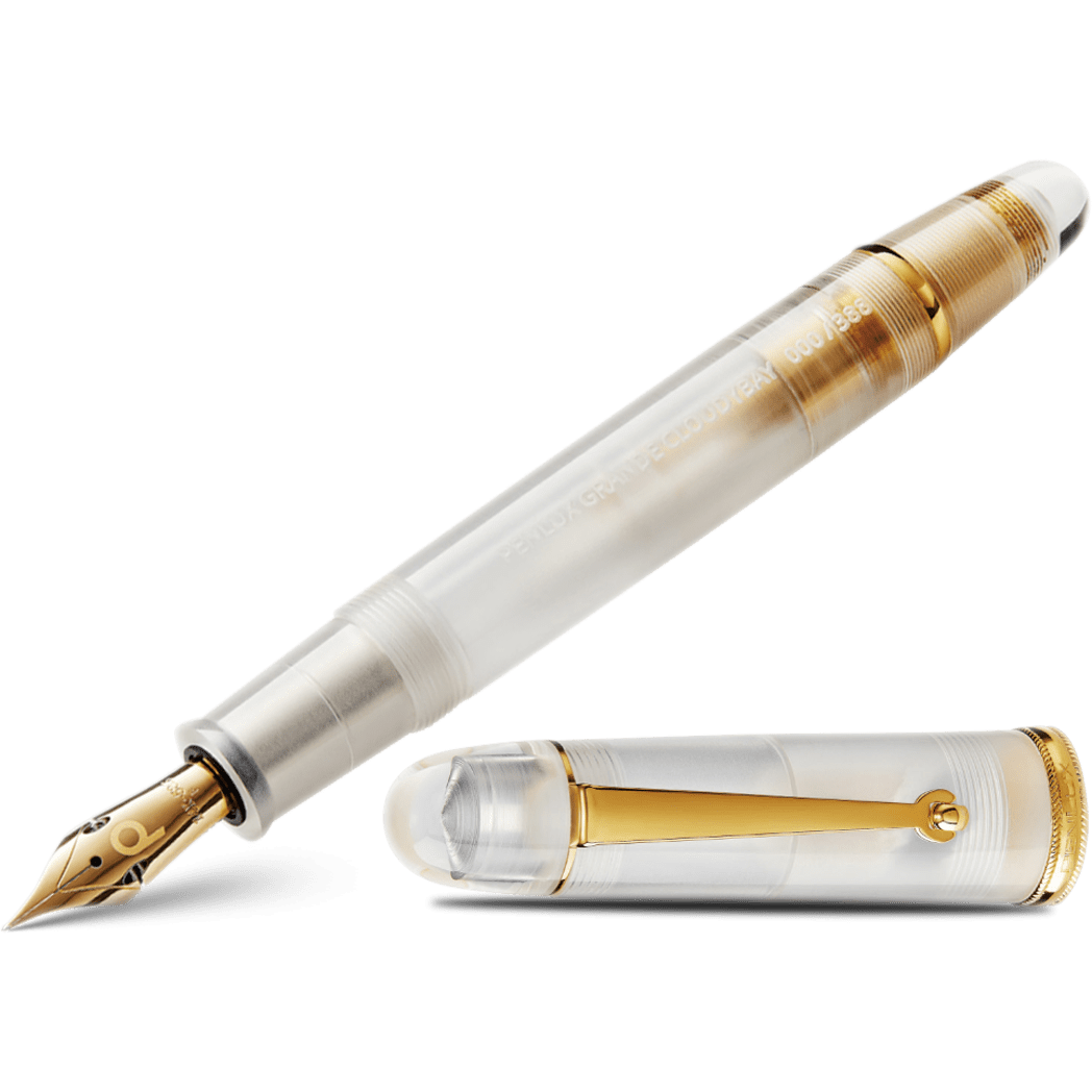 Penlux Masterpiece Grande Fountain Pen - Cloudy Bay-Pen Boutique Ltd