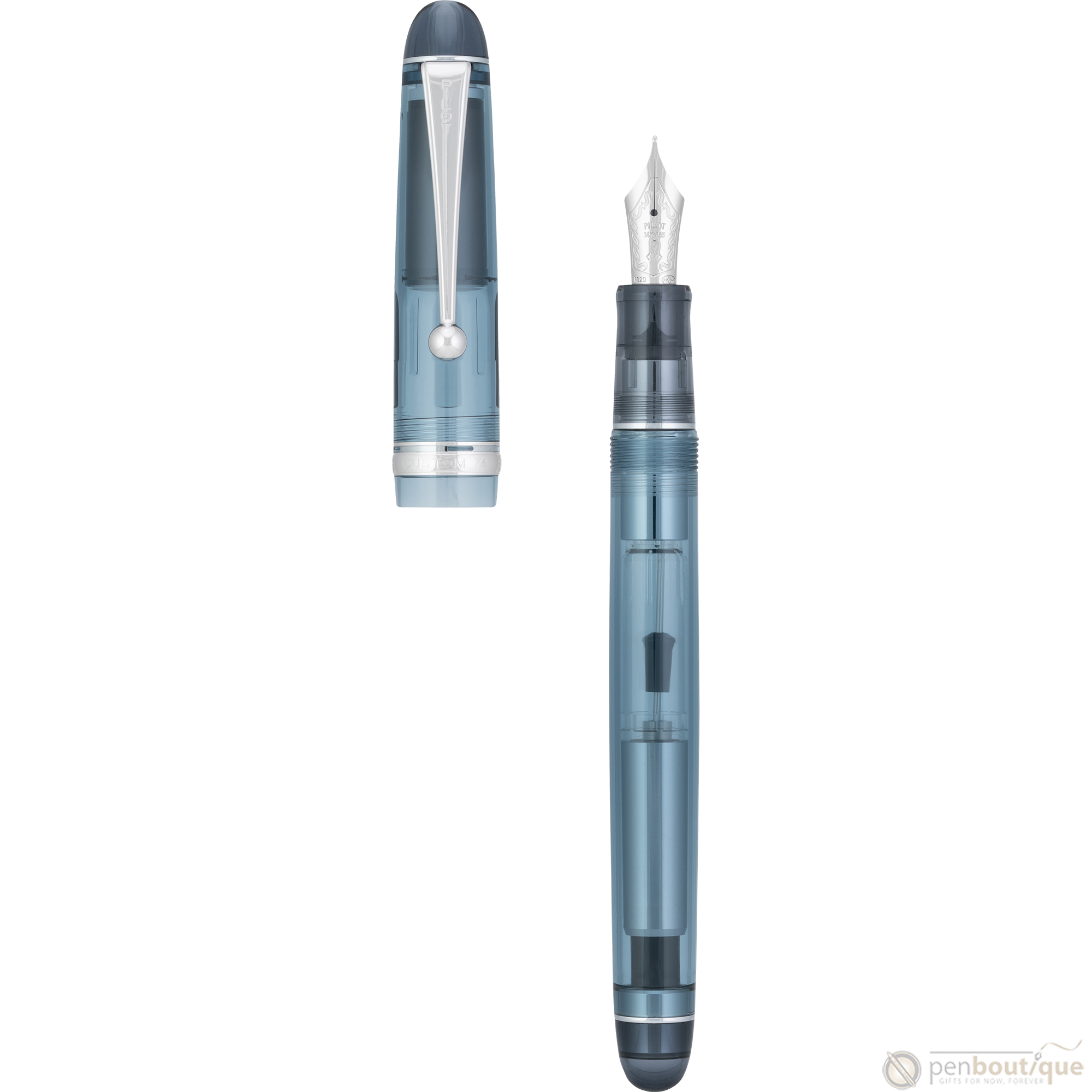 Pilot Fontain Pen Custom 74EF-ペン先ブラックボディ - 筆記具