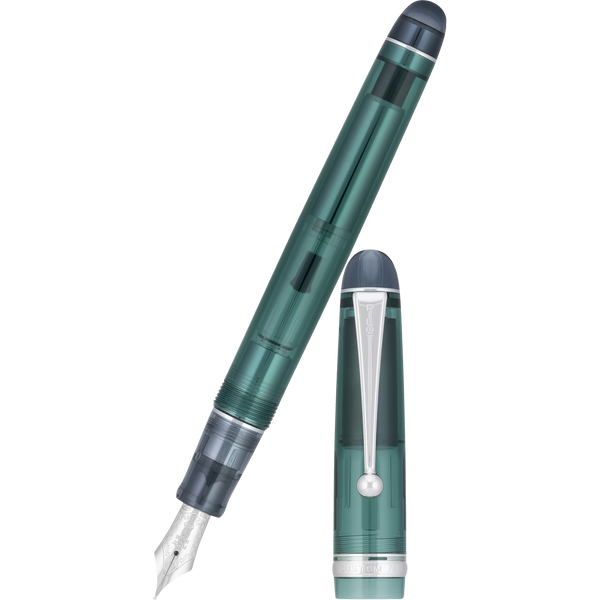 Pilot Custom 74 Fountain Pen - Forest Green-Pen Boutique Ltd