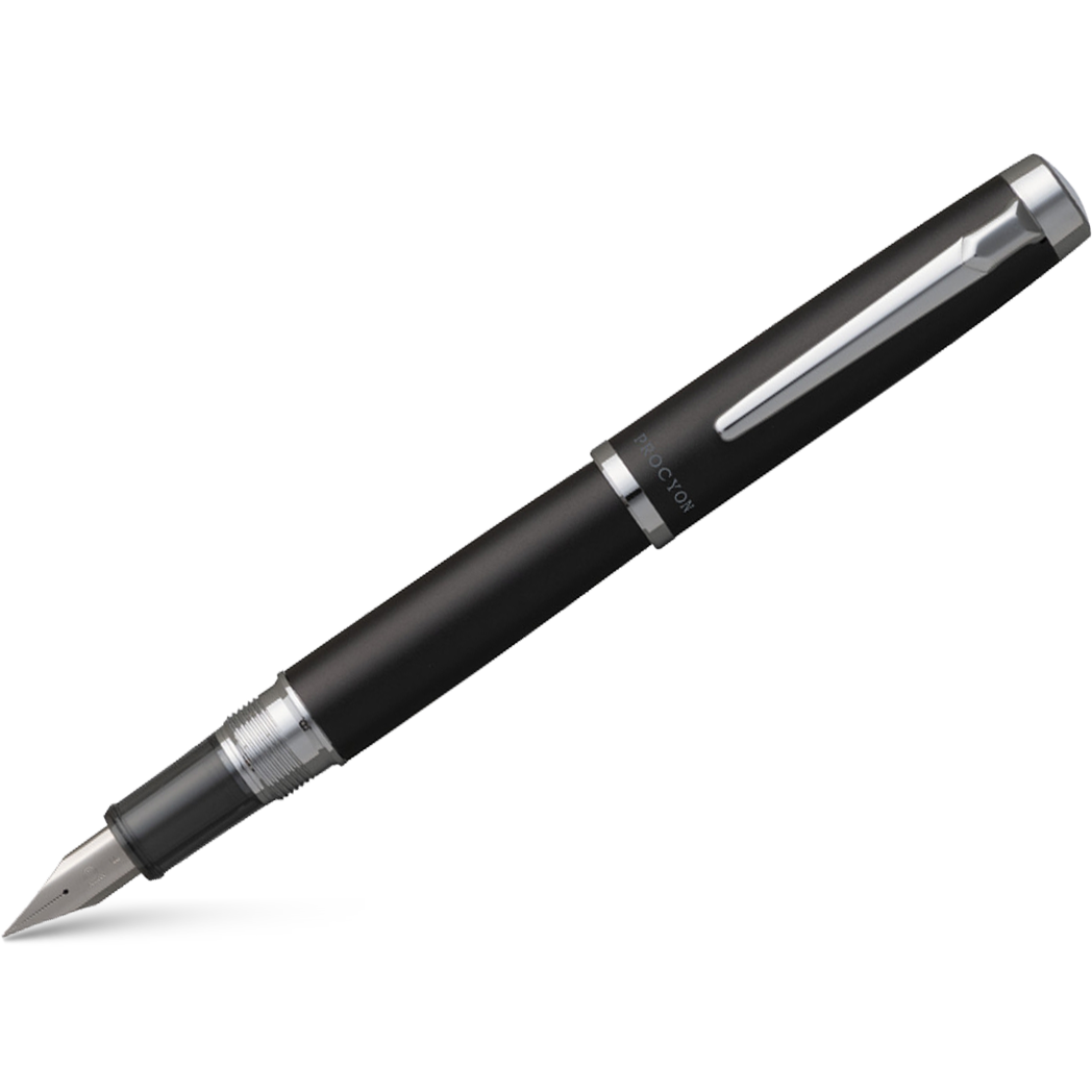 Platinum Procyon Fountain Pen - Luster Black Mist-Pen Boutique Ltd