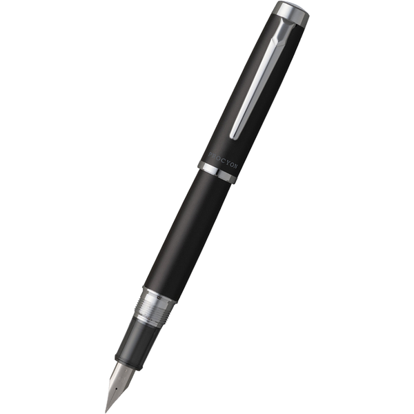 Platinum Procyon Fountain Pen - Luster Black Mist-Pen Boutique Ltd