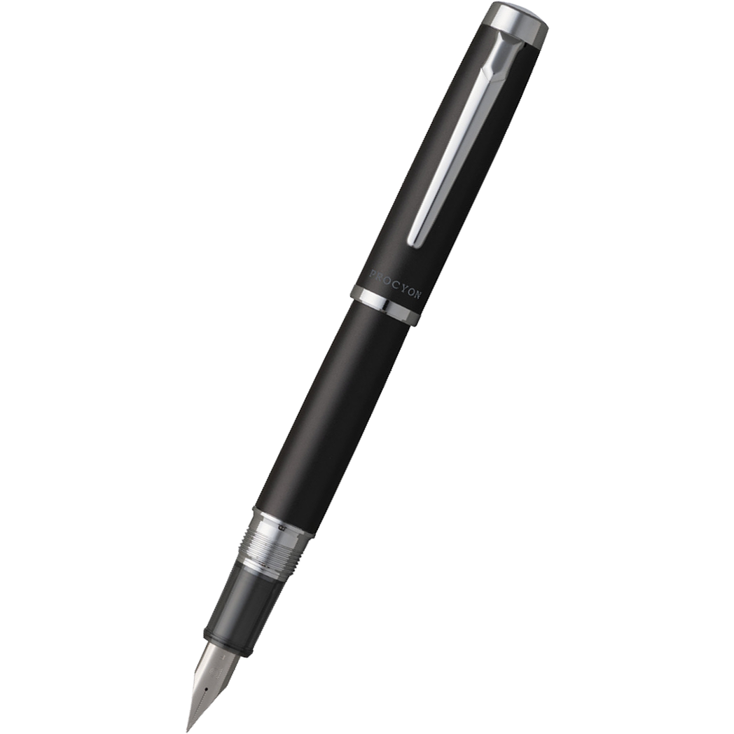 Platinum Procyon Fountain Pen - Luster Black Mist-Pen Boutique Ltd
