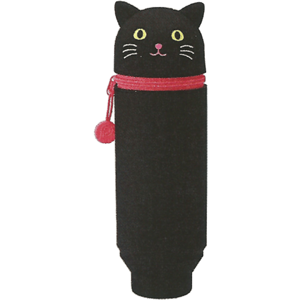 Punilabo Silicone Stand Up Pen Cases - Black Cat-Pen Boutique Ltd