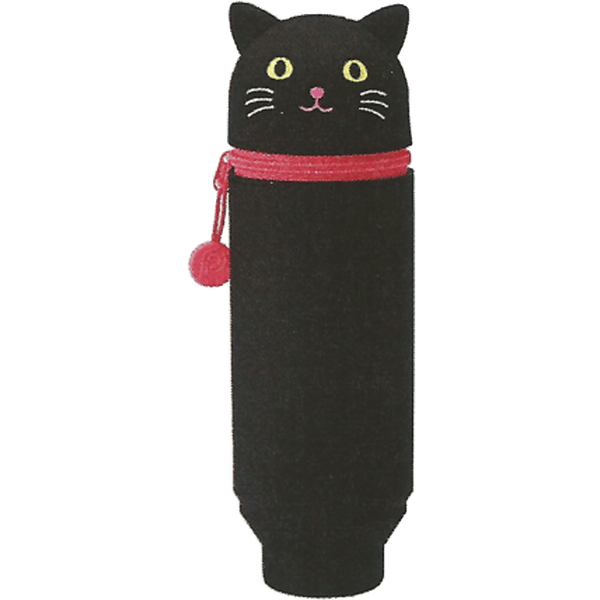 Punilabo Silicone Stand Up Pen Cases - Black Cat-Pen Boutique Ltd