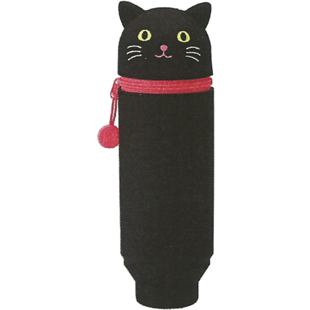 Punilabo Silicone Stand Up Pen Cases - Black Cat-Pen Boutique Ltd
