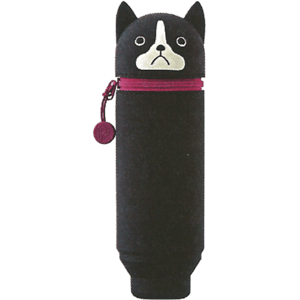 Punilabo Silicone Stand Up Pen Cases - Boston Terrier-Pen Boutique Ltd