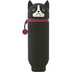 Punilabo Silicone Stand Up Pen Cases - Boston Terrier-Pen Boutique Ltd
