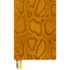 Montblanc Notebook - #146 Python Print Saffron - Lined-Pen Boutique Ltd