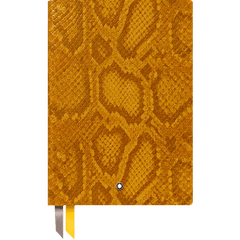 Montblanc Notebook - #146 Python Print Saffron - Lined-Pen Boutique Ltd