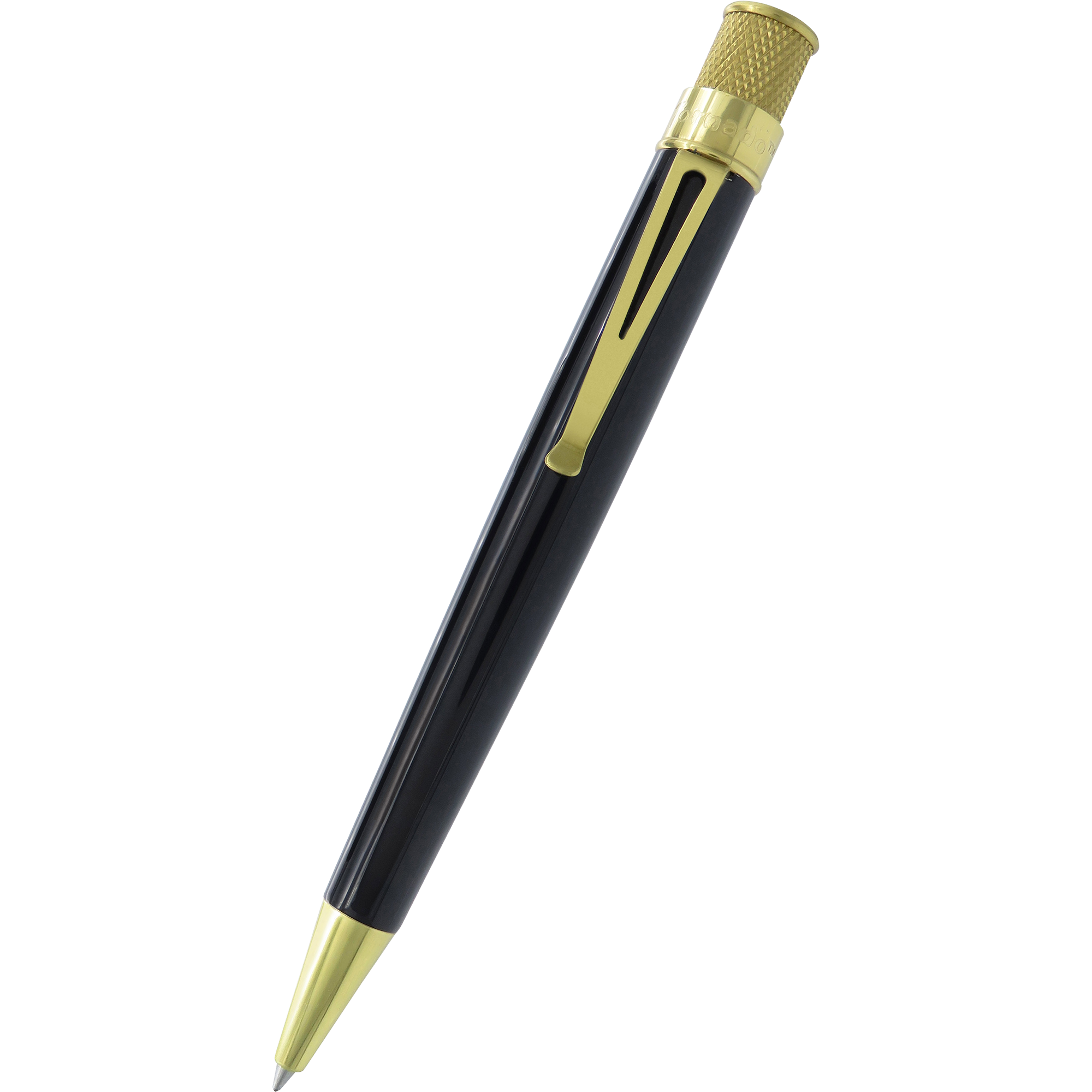 Retro 51 Tornado Classic Lacquer Rollerball Pen - Brass Trim-Pen Boutique Ltd