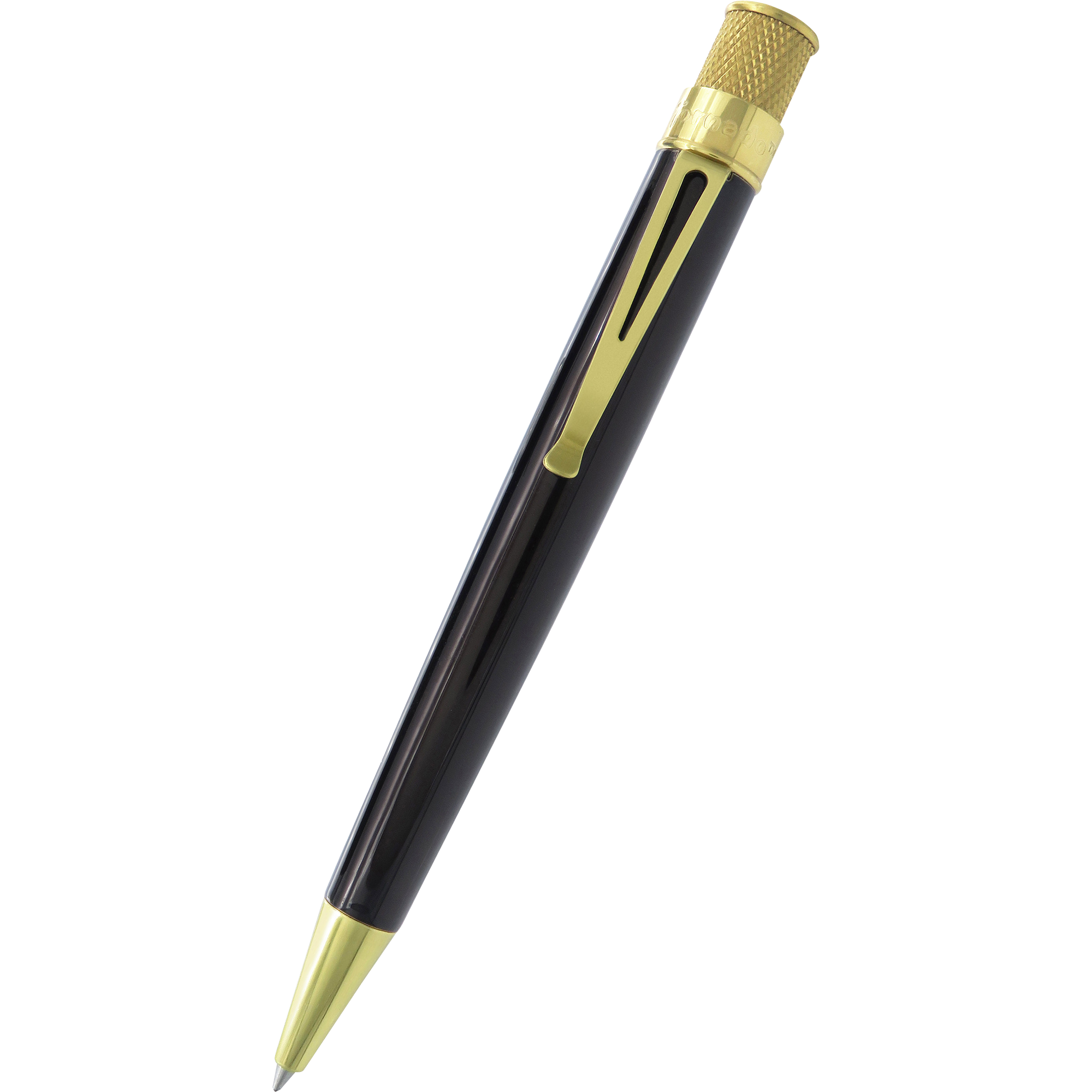 Retro 51 Tornado Classic Lacquer Rollerball Pen - Brass Trim-Pen Boutique Ltd