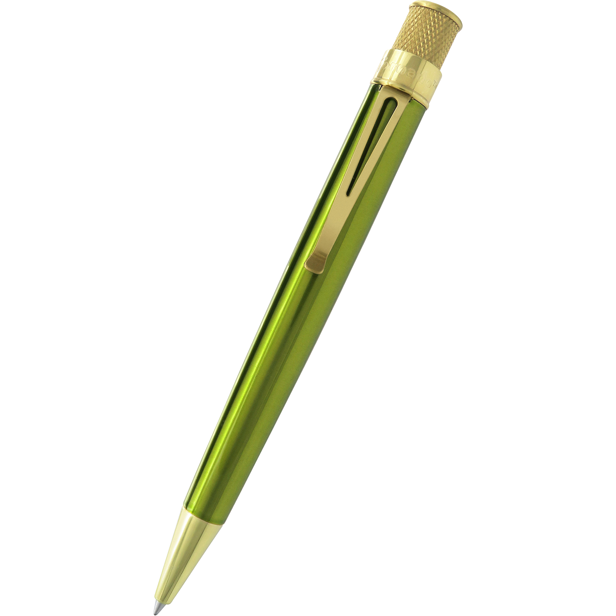 Retro 51 Tornado Classic Lacquer Rollerball Pen - Brass Trim-Pen Boutique Ltd