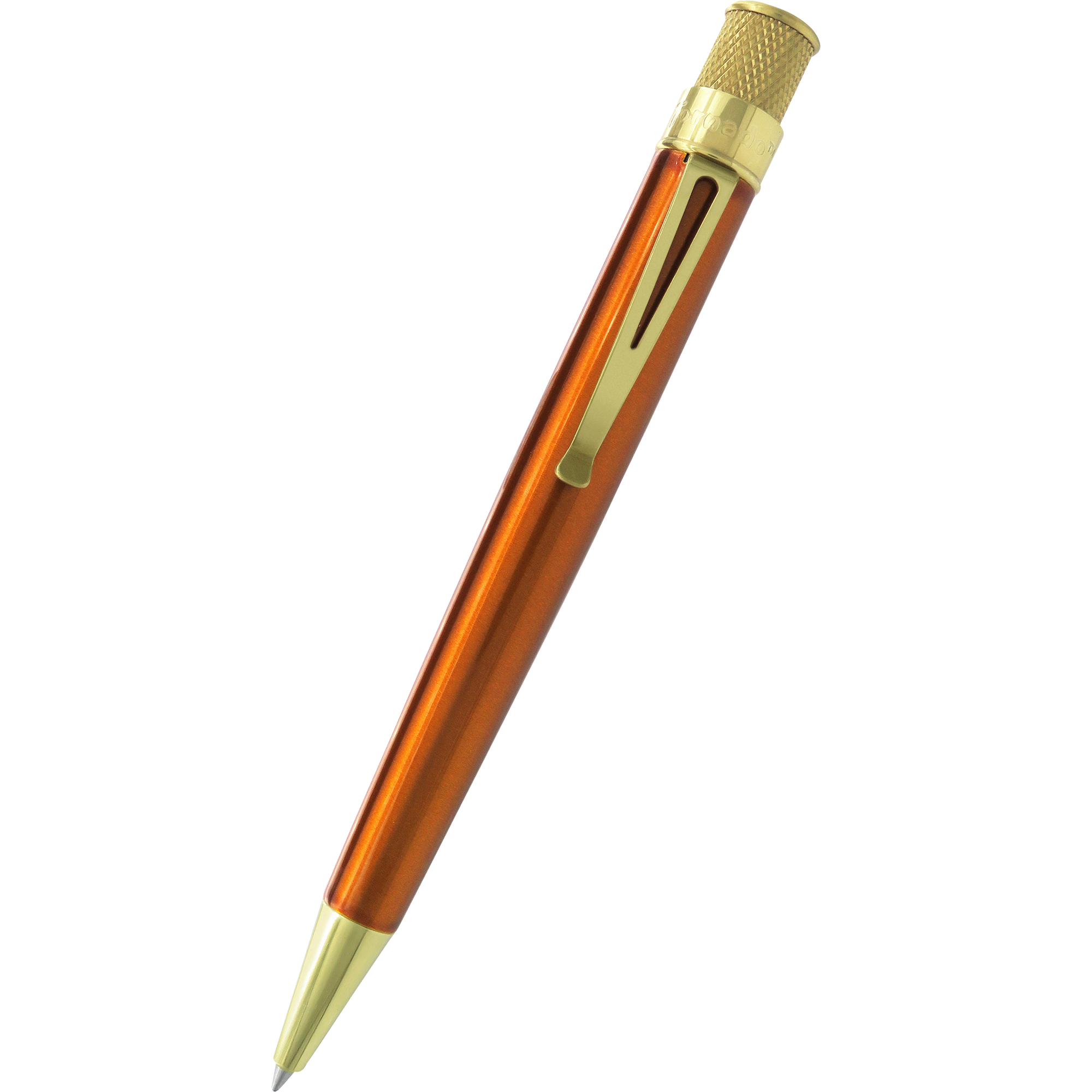 Retro 51 Tornado Classic Lacquer Rollerball Pen - Brass Trim-Pen Boutique Ltd