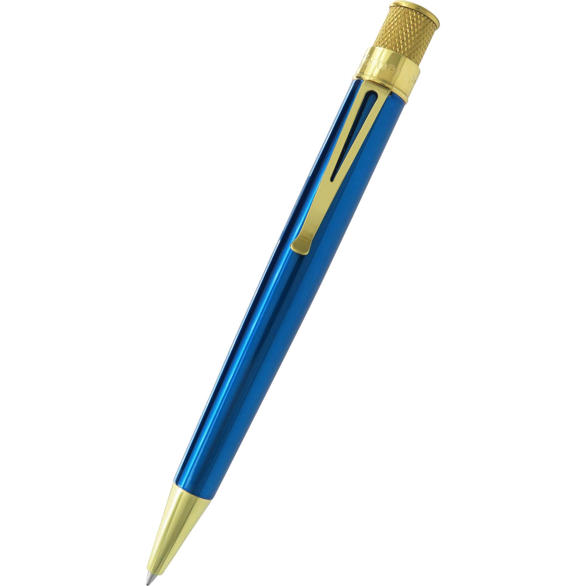 Retro 51 Tornado Classic Lacquer Rollerball Pen - Brass Trim-Pen Boutique Ltd