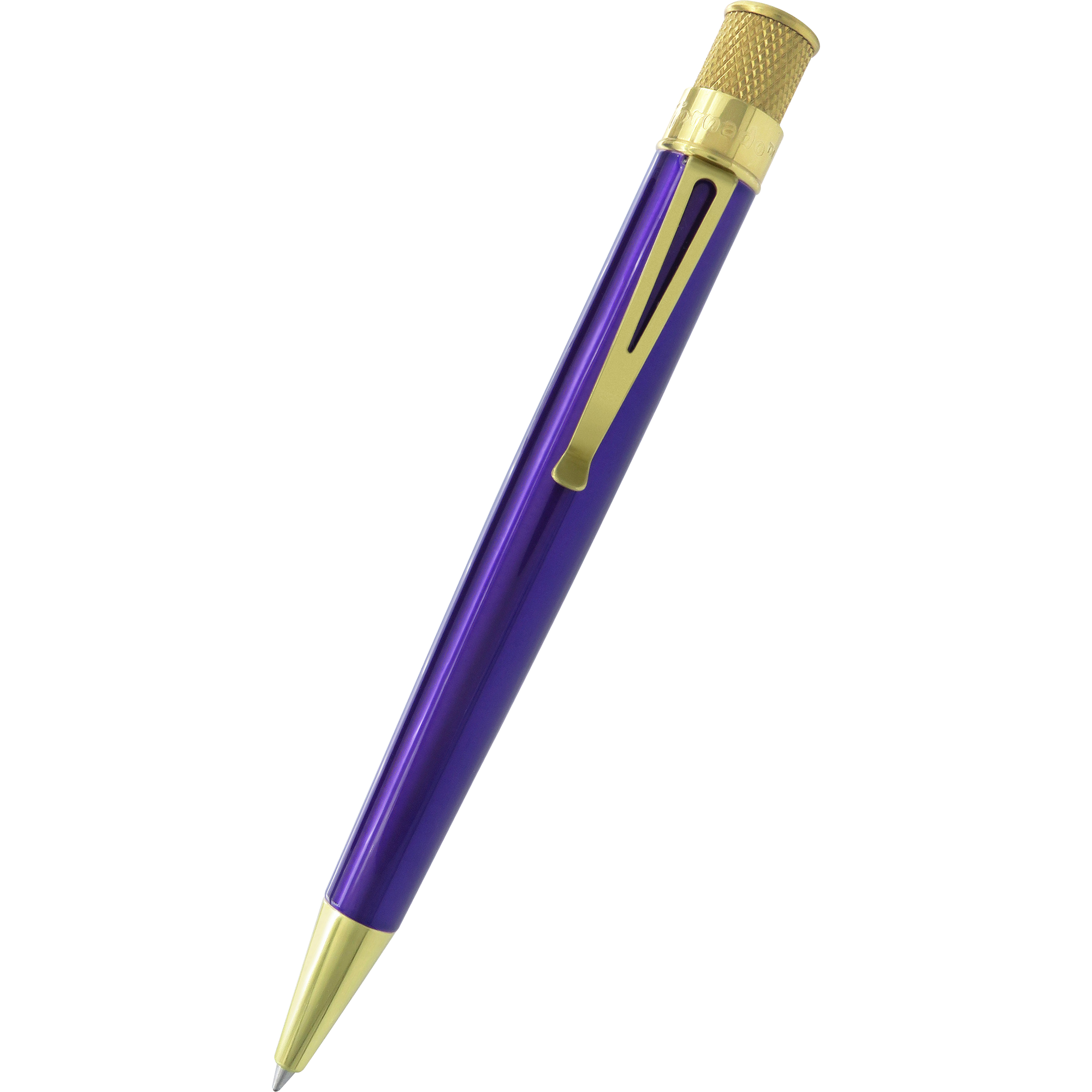 Retro 51 Tornado Classic Lacquer Rollerball Pen - Brass Trim-Pen Boutique Ltd