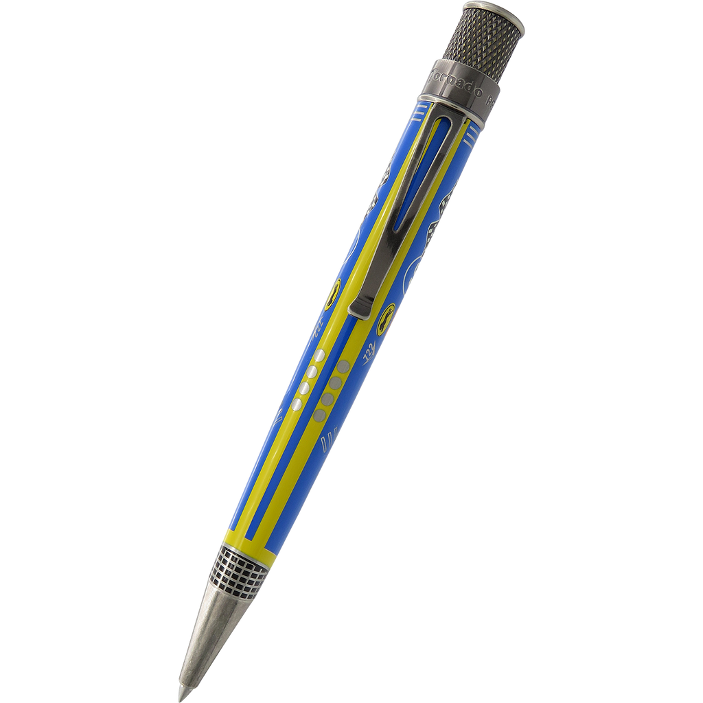 Retro 51 Tornado Popper Rollerball Pen - Gymkhana - Bumper-Pen Boutique Ltd