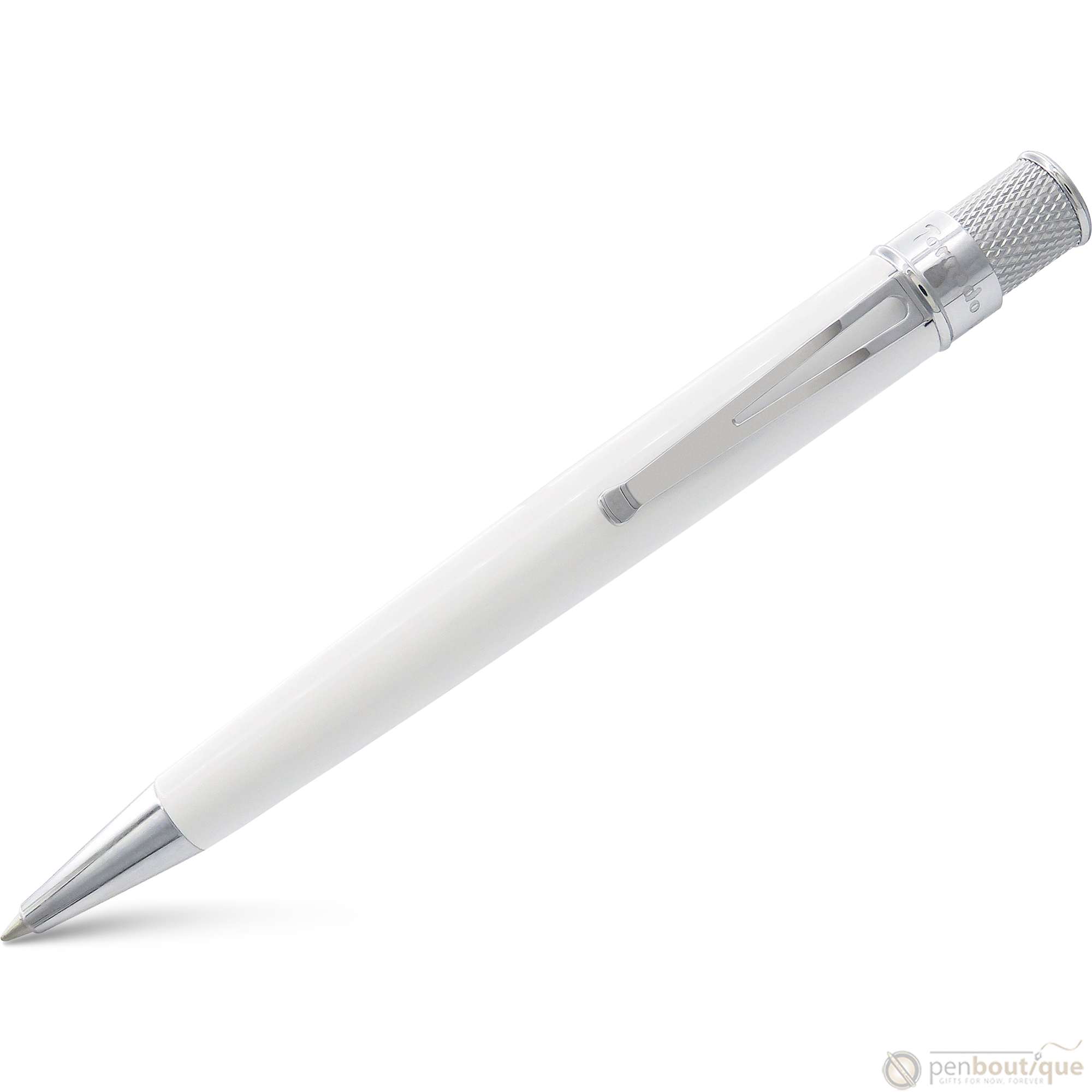 Retro 51 Tornado Rollerball Pen - Classic White-Pen Boutique Ltd