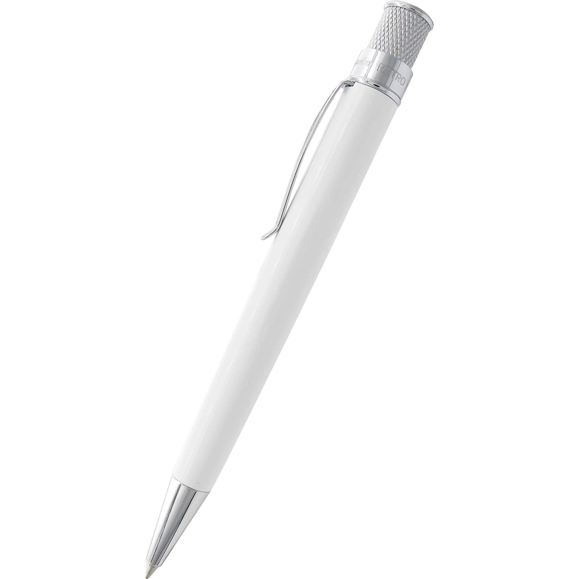Retro 51 Tornado Rollerball Pen - Classic White-Pen Boutique Ltd