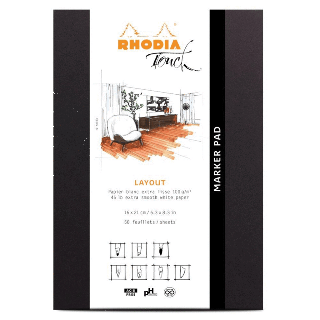 Rhodia 2020+ Touch Pads-Pen Boutique Ltd