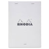 Rhodia Ice Staplebound Notepad-Lined 6" X 8-1/4"