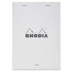 Rhodia Ice Staplebound Notepad-Lined 6" X 8-1/4"