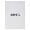 Rhodia Ice Staplebound Notepad-Lined 6" X 8-1/4"