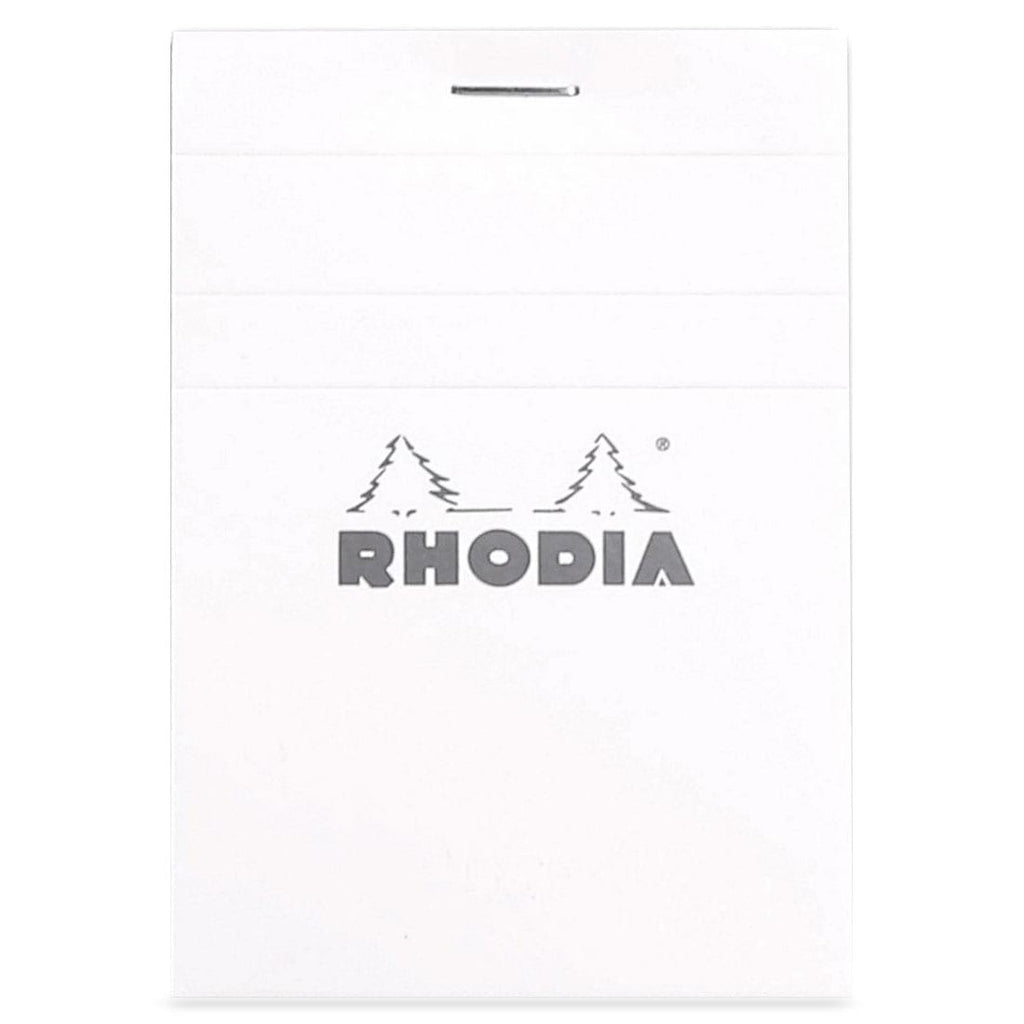 Rhodia Ice Staplebound Notepad-Lined 3" X 4"