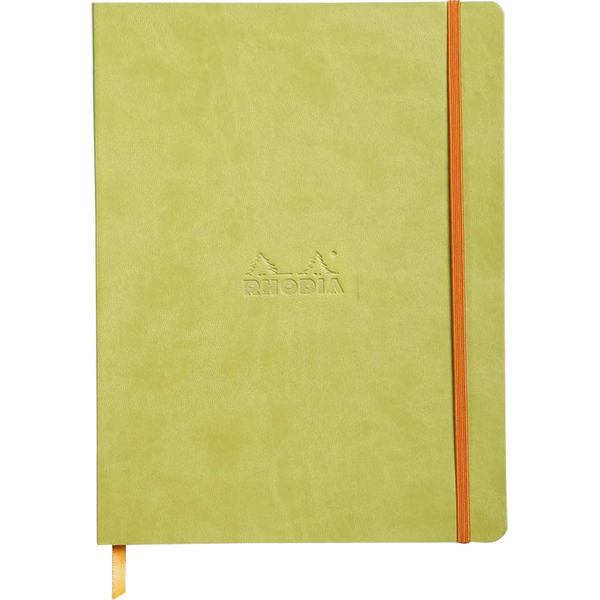 Rhodia Rhodiarama Notebook - Soft Cover - Anise - Dot Grid-Pen Boutique Ltd