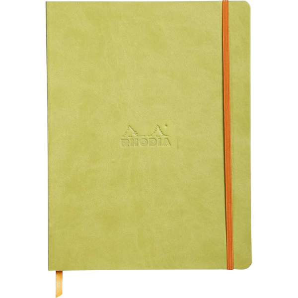 Rhodia Rhodiarama Notebook - Soft Cover - Anise - Lined-Pen Boutique Ltd