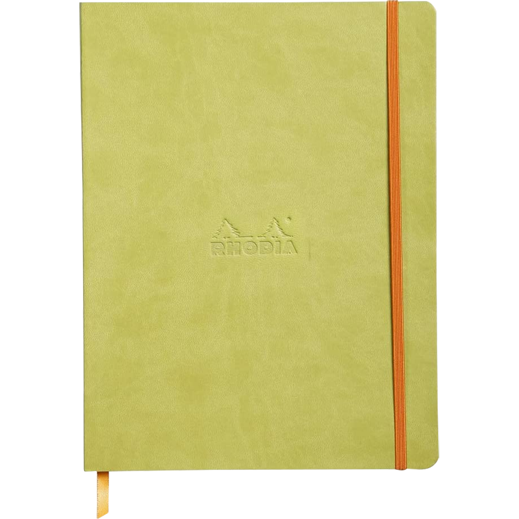 Rhodia Rhodiarama Notebook - Soft Cover - Anise - Lined-Pen Boutique Ltd