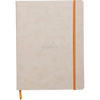 Rhodia Rhodiarama Notebook - Soft Cover - Beige - Lined-Pen Boutique Ltd