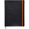 Rhodia Rhodiarama Notebook - Soft Cover - Black - Lined-Pen Boutique Ltd