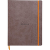 Rhodia Rhodiarama Notebook - Soft Cover - Chocolate - Dot Grid-Pen Boutique Ltd